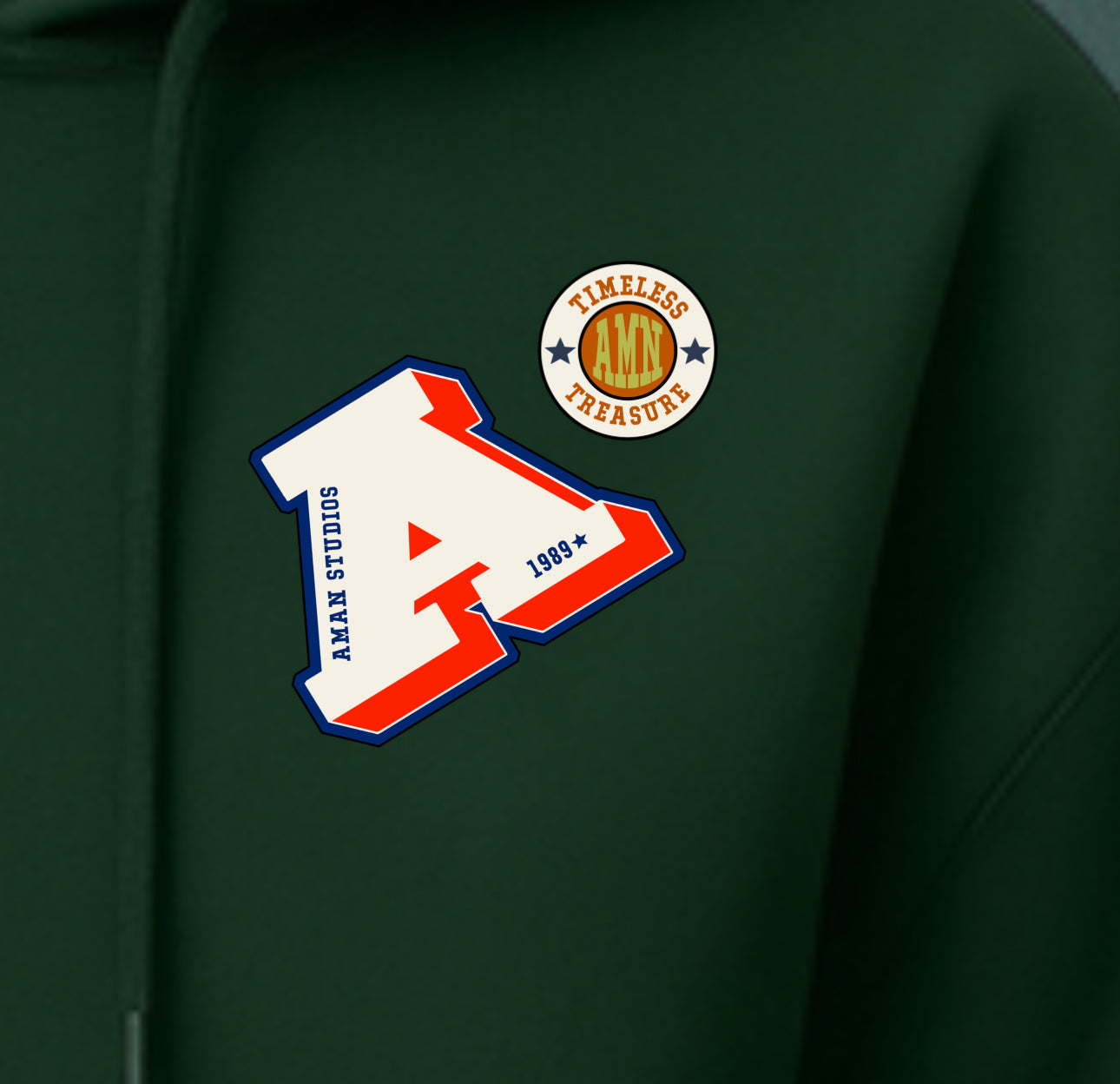 Unisex Essential Premium Hoodie — Forest Green