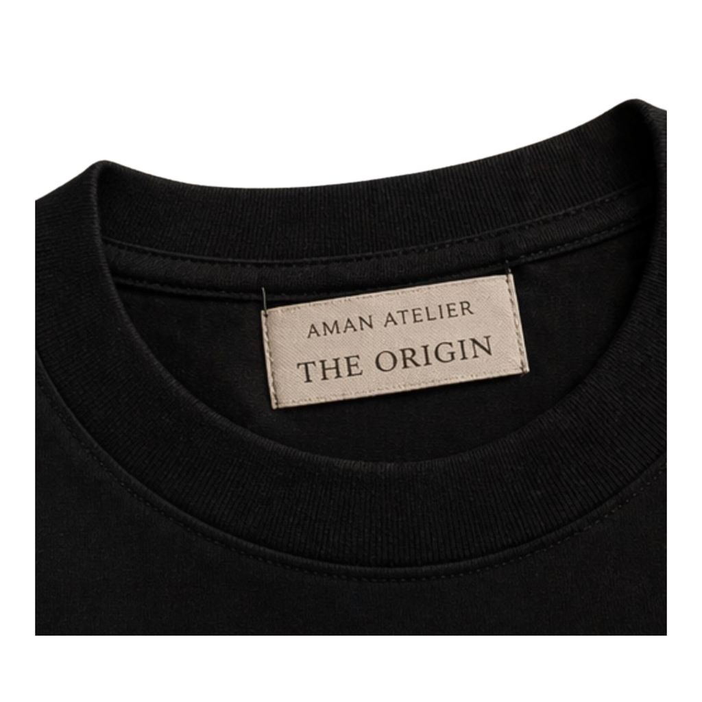 The Father Tee- Black| AMAN Atelier